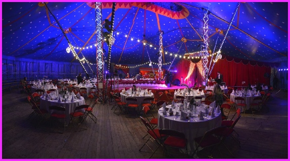 location de chapiteau de cirque pour mariage